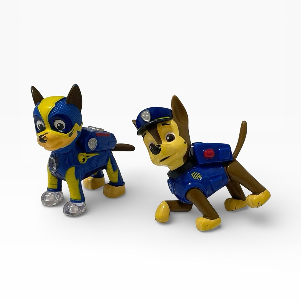 Paw Patrol Chase Dog Rescue Pup Nickelodeon Show Kids Toy Lot Light Up‎ Untested